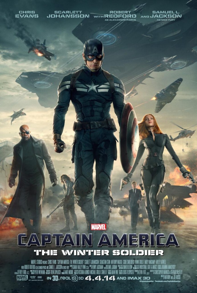 Captain America: The Winter Soldier poster: Marvel is keeping the Winter Solder mysterious even on the posters.