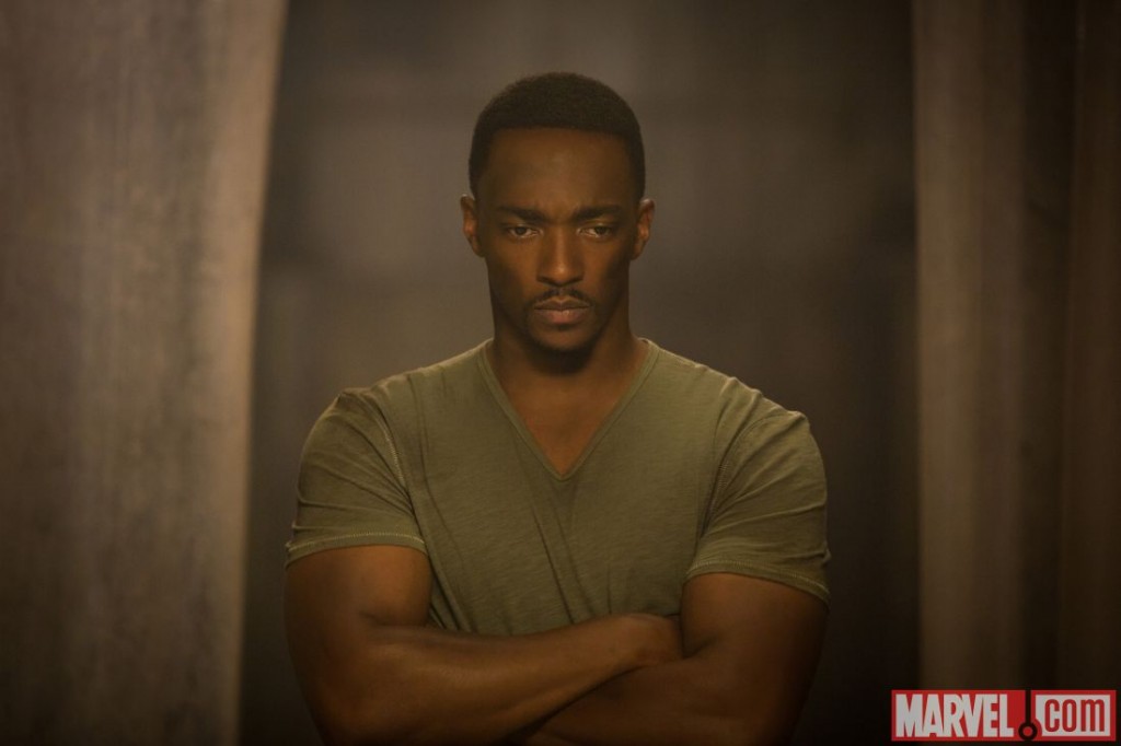 Captain America: The Winter Soldier promotional image: Falcon will get his cinematic debut.