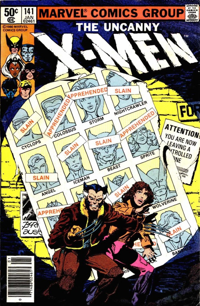 Uncanny X-Men v. 1 issue #141 – Iconic Days of Future past cover.