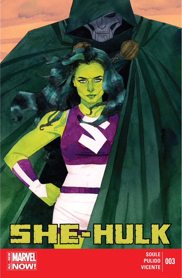 She-Hulk v.3 issue #3 – The cover of issue 3 is my favorite.