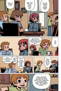 Scott Pilgrim's Precious Little Life - Scott is dating a high schooler and not having an adult relationship