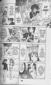 Love Hina #12 - Keitaro finds out about the power of the annex