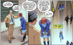 Wayward #2 - Rori does not have the right hair color - even if it's natural