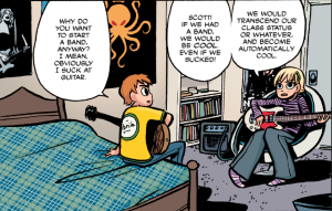 Scott Pilgrim vs The World - Lisa gets Scott to start a band