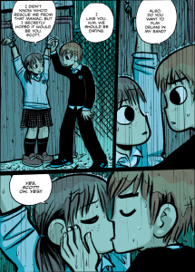 Scott Pilgrim vs The World - Scott saves Kim