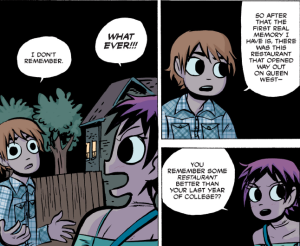 Scott Pilgrim vs The World - Scott's Traumatic Memory Loss