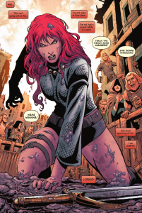 Red Sonja Vol 2 Issue #10 - Red Sonja Modest Outfit