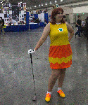 Princess Daisy ready for golf