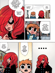 Scott Pilgrim's Finest Hour - Scott being desperate