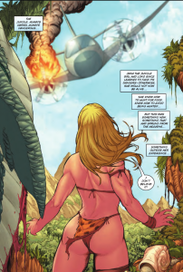 Jungle Girl Omnibus - Issues 1 Page 1 cheesecake