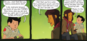 Lumberjanes Issue #17 - Trans reveal