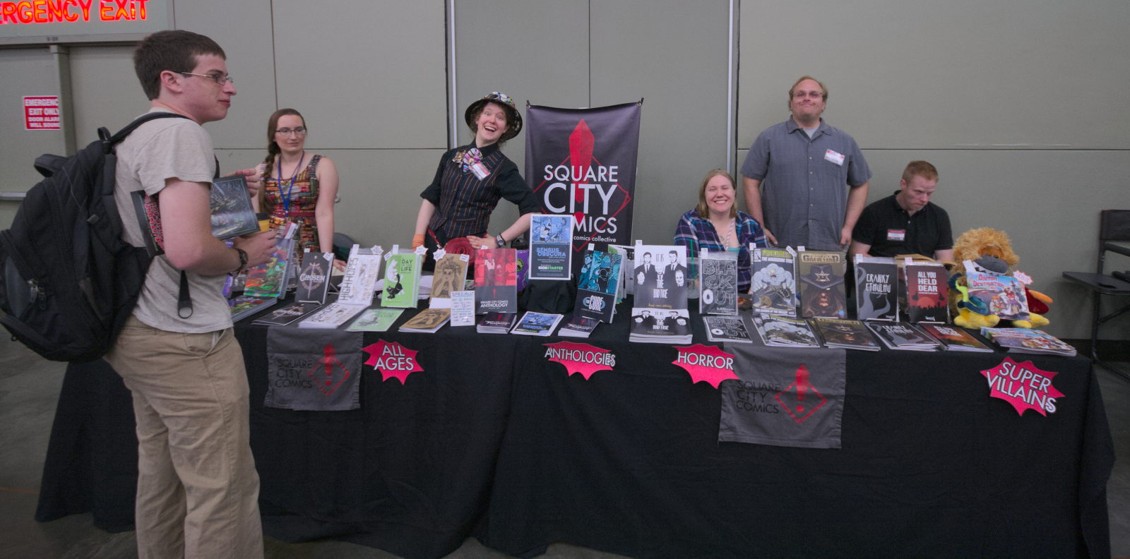 Square City Comics at Baltimore Comic-Con 2016