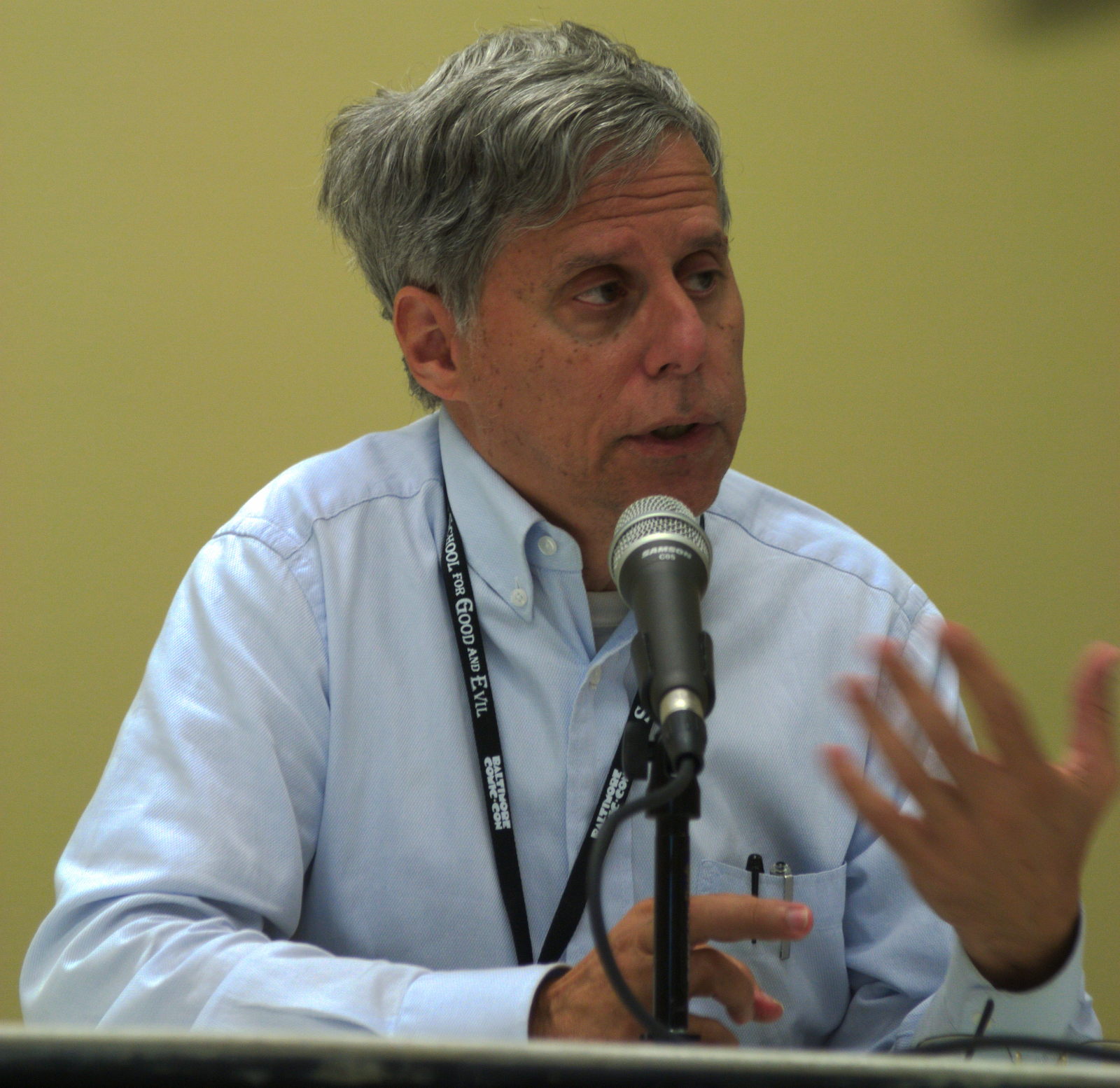 Paul Levitz on Pulp Roots of Comics panel